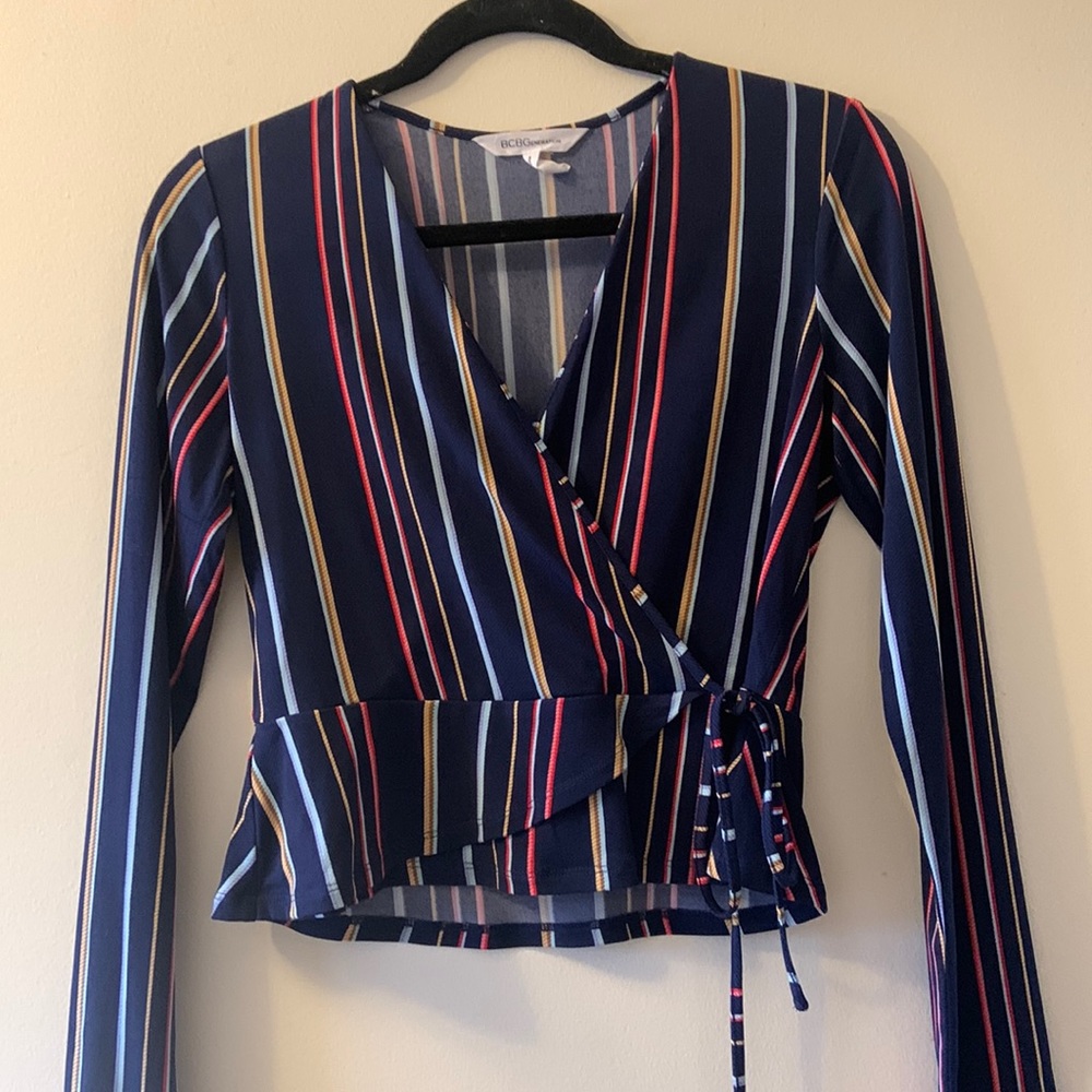 BCBG Wrap Top